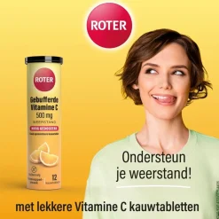 Sale Roter Gebufferde Vitamine C 500mg Kauwtabletten