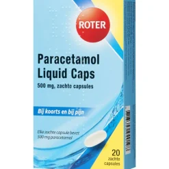 Roter Paracetamol 500 mg Liquid Caps