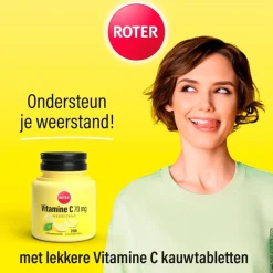 Discount Roter Vitamine C 70mg Citroen Kauwtabletten