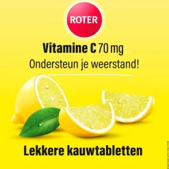 Discount Roter Vitamine C 70mg Citroen Kauwtabletten