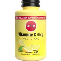 Online Roter Vitamine C 70mg Citroen Kauwtabletten