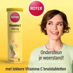 New Roter Vitamine C 1000mg Sinaasappel Ananas Bruistabletten