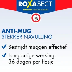 Sale Roxasect Muggenstekker Navulling