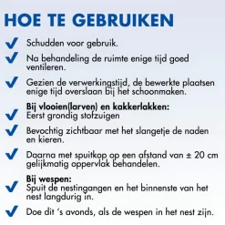 Hot Roxasect Spuitbus tegen Kruipende Insecten en Wespen