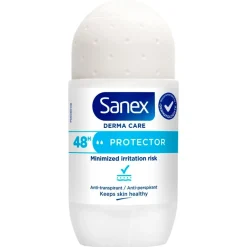 New Sanex Derma Care Protector 48h Antitranspirant Deodorant Roller