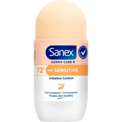 Hot Sanex Derma Care+ Sensitive 72h Antitranspirant Deodorant Roller