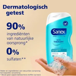 Clearance Sanex Expert Skin Health+ Skin Therapy Vette Huid Douchegel