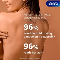 Clearance Sanex Expert Skin Health+ Skin Therapy Vette Huid Douchegel