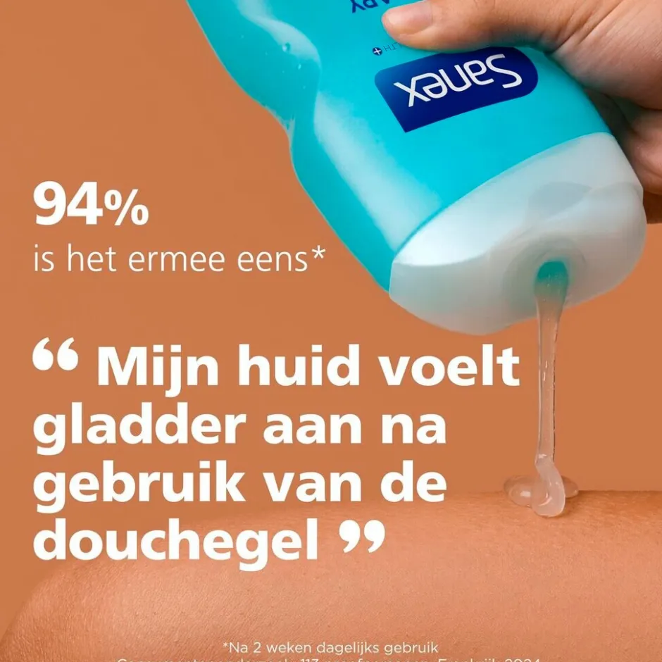 Clearance Sanex Expert Skin Health+ Skin Therapy Vette Huid Douchegel