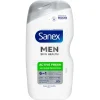 Clearance Sanex Men Skin Health 6-in-1 Active Fresh Douchegel