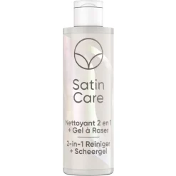Hot Satin Care Huid & Schaamhaar 2-In-1 Reiniger en Scheergel