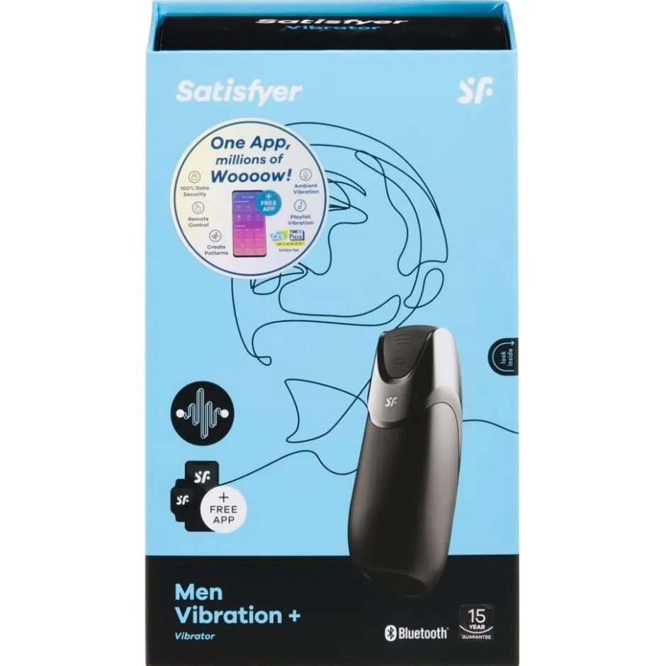 Clearance Satisfyer Men Vibration+ Connect App Vibrator
