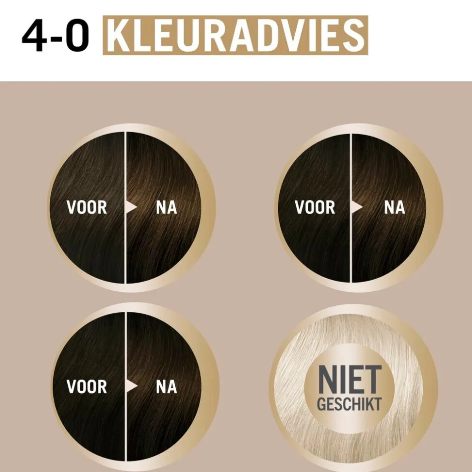 Hot Schwarzkopf creme supreme 4-0 Natuurlijk Donkerbruin Verzorgende Crèmekleuring