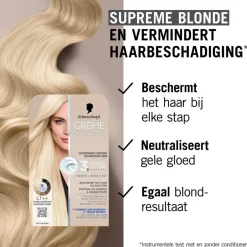 Discount Schwarzkopf creme supreme L1++ Verzorgende Lightener