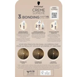New Schwarzkopf creme supreme 7-0 Natuurlijk Donkerblond Verzorgende Crèmekleuring