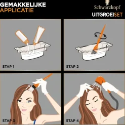 Schwarzkopf Color Schwarzkopf Vital R4 Donkerbruin Haarverf Uitgroeiset