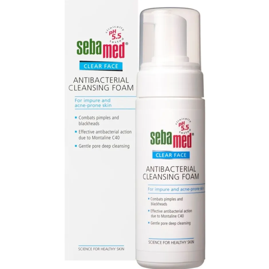 Hot Sebamed Clear Face Antibacterial Cleansing Foam