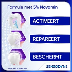 Discount Sensodyne Clinical Repair Active White Tandpasta