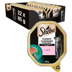 New Sheba Classics Terrine-Paté met Zalm Kattenvoer