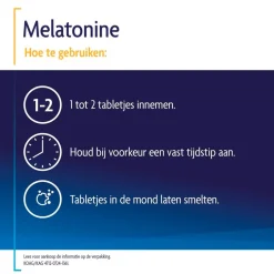 Online Shiepz Melatonine Original 0,1mg Smelttabletten