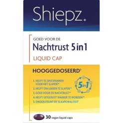 Shiepz Nachtrust 3 in 1 Hooggedoseerd Liquid Capsules