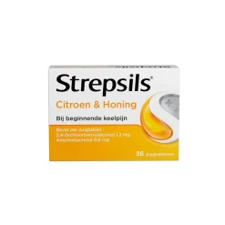 New Strepsils Citroen & Honing Zuigtabletten