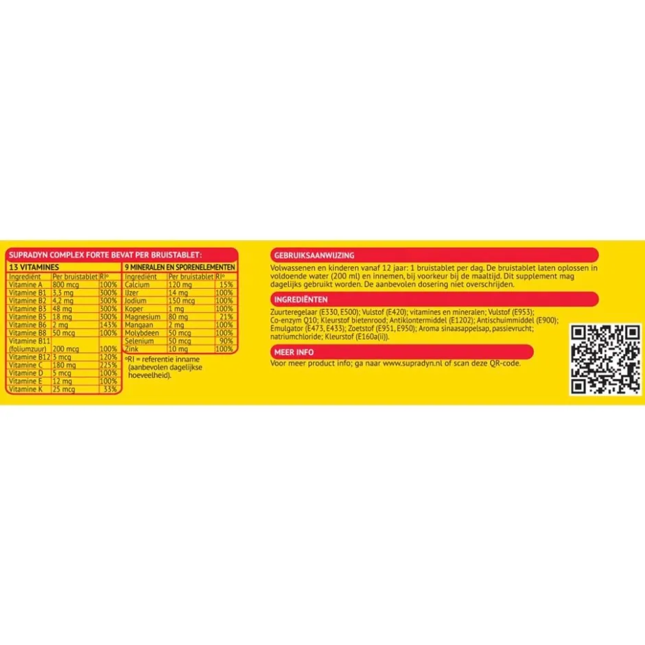 Discount Supradyn Complex Forte Bruistabletten