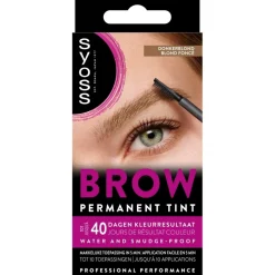 Sale Syoss Brow Tint Donkerblond Permanente Wenkbrauwverf