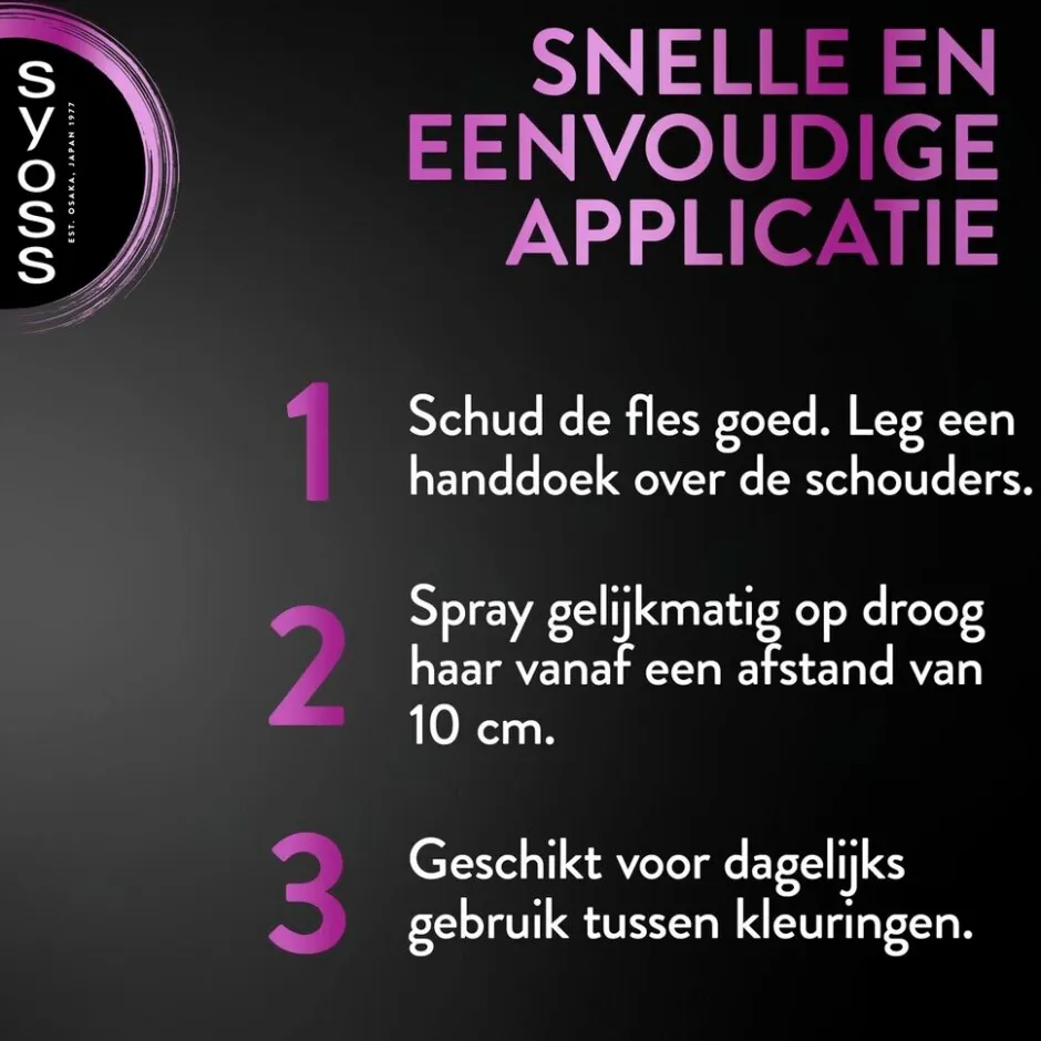 Discount Syoss Donker Bruin Uitgroeispray
