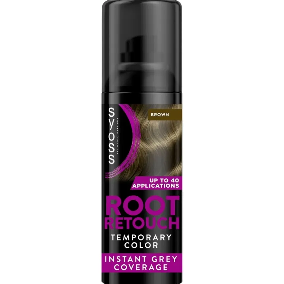 Outlet Syoss Donker Midden Bruin Uitgroeispray