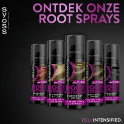 Outlet Syoss Donker Midden Bruin Uitgroeispray