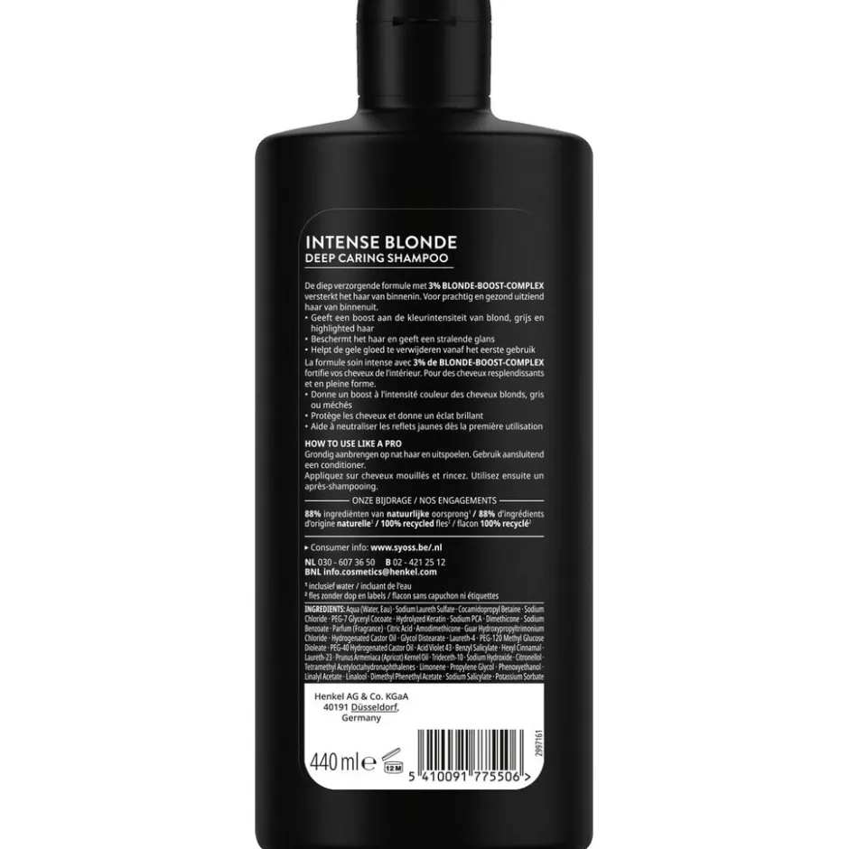 Online Syoss Intense Blonde Shampoo