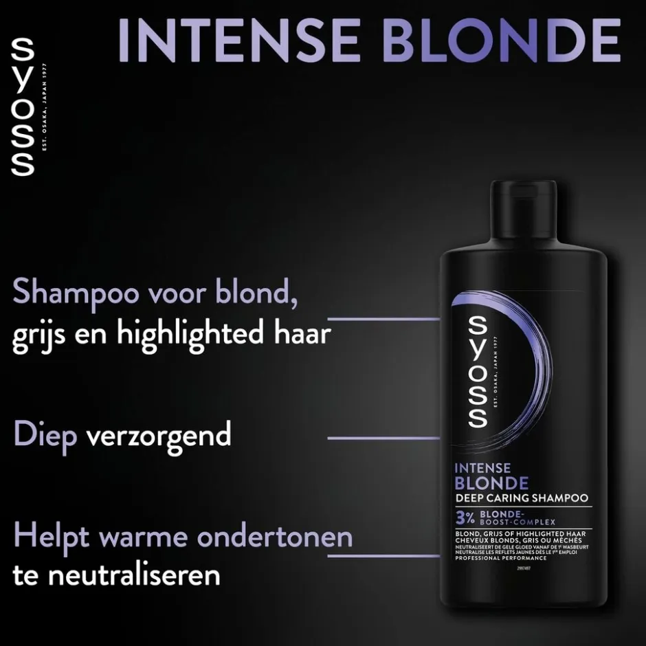 Online Syoss Intense Blonde Shampoo