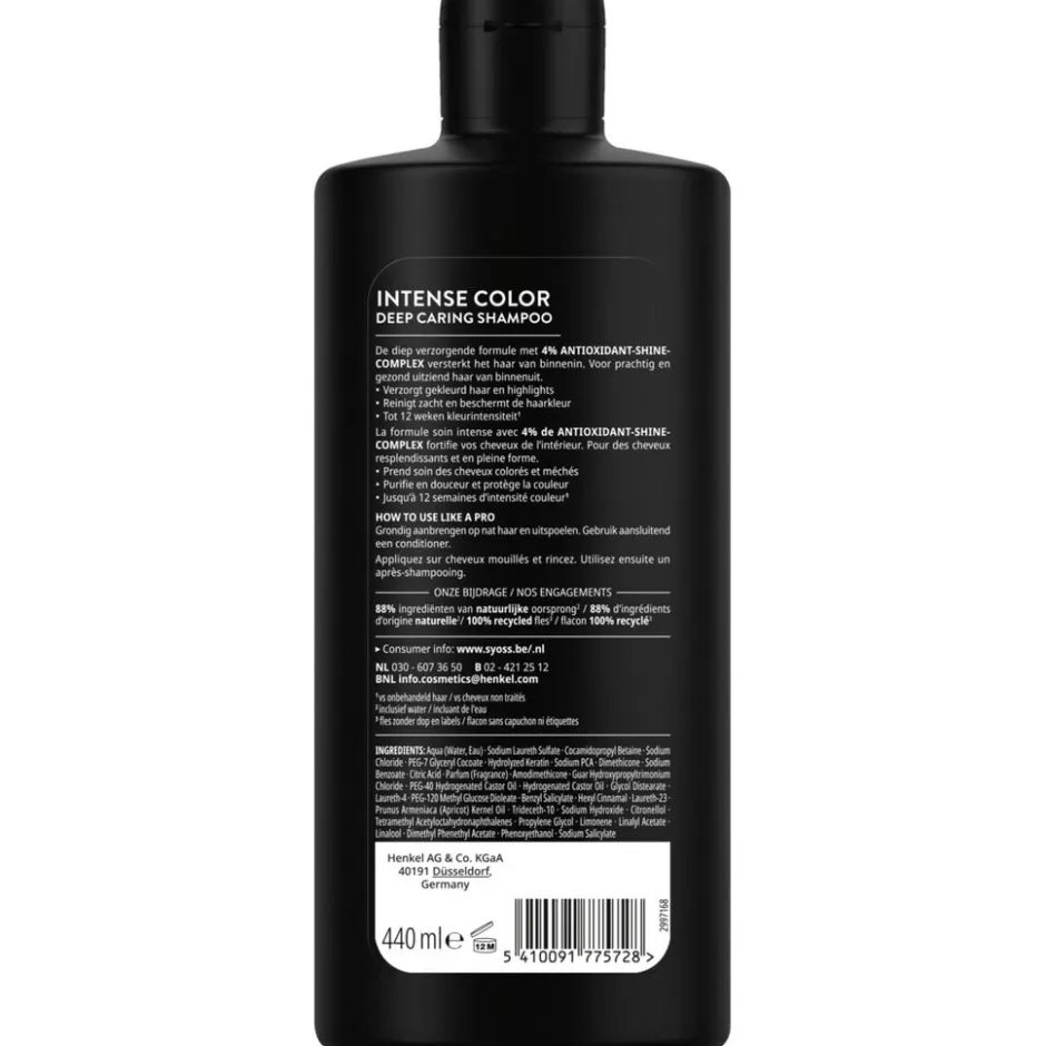 Syoss Intense Color Deep Caring Shampoo