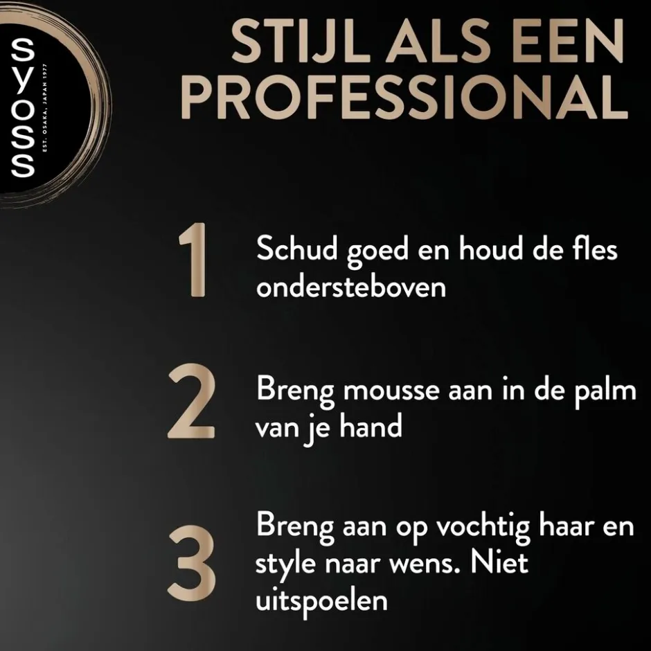 Clearance Syoss Keratine Style Perfection Haarmousse