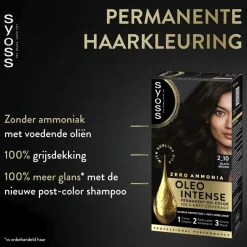 New Syoss Oleo Intense 2-10 Bruinzwart Haarkleuring