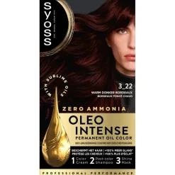 Outlet Syoss Oleo Intense 3-22 Warm Donker Bordeaux Haarkleuring