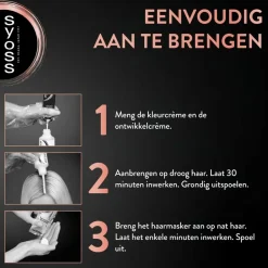 Outlet Syoss Salonplex 5-8 Hazelnootbruin Permanente Haarkleuring