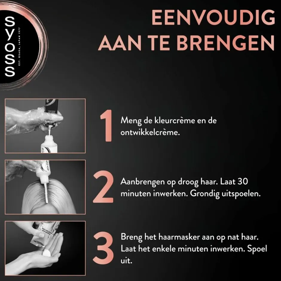 Outlet Syoss Salonplex 5-8 Hazelnootbruin Permanente Haarkleuring