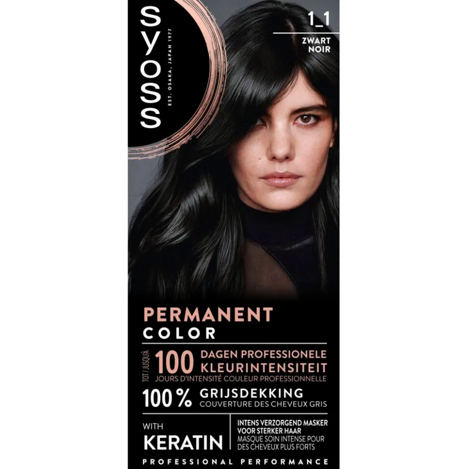 Sale Syoss Salonplex 1-1 Zwart Permanente Haarkleuring