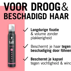 New Taft Hold 5 Power Cashmere Mousse