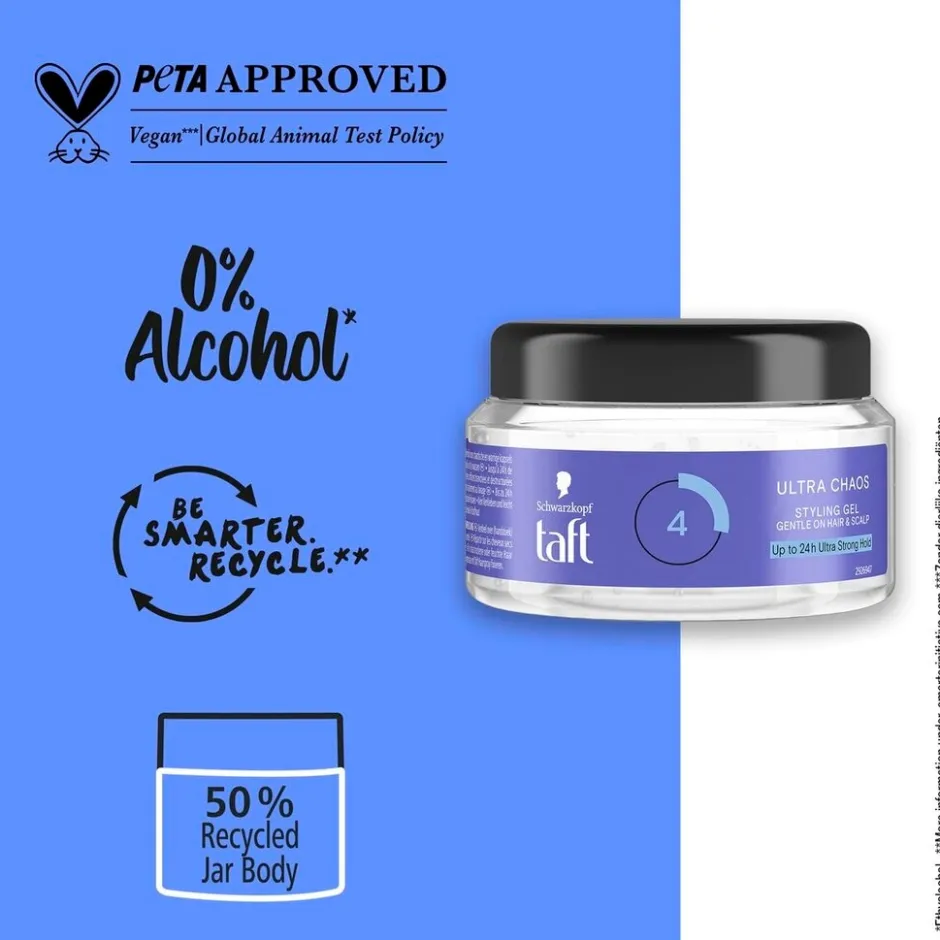 Taft Ultra Chaos Power Hold 4 Styling Gel