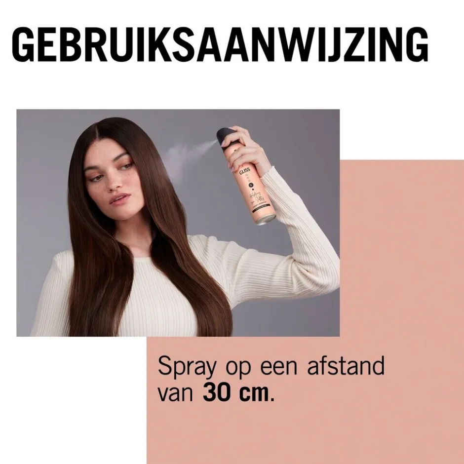 Clearance Taft x Gliss Holding Me Strongly Hold 4 Caring Hairspray