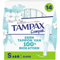 Discount Tampax Compak Cotton Protection Super Tampons