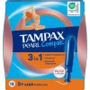 New Tampax Compak Pearl Super Plus Tampons