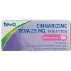 Clearance Teva Cinnarizine 25mg Tabletten