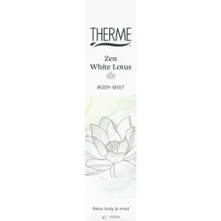 Sale Therme Zen White Lotus Energizing Body Mist