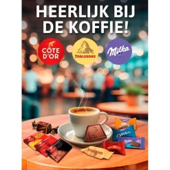 Outlet Toblerone Mini's Melk, Puur en Wit Chocolade