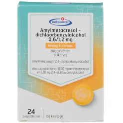 Best Trekpleister Amylmetacresol Honing & Citroen Zuigtabletten