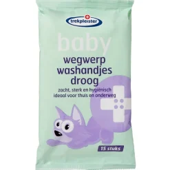 Trekpleister Baby Droge Wegwerpwashandjes